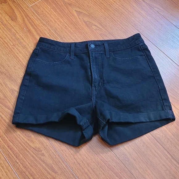 Old Navy High-Waisted Wow Jean Shorts - Black - Picture 6 of 7